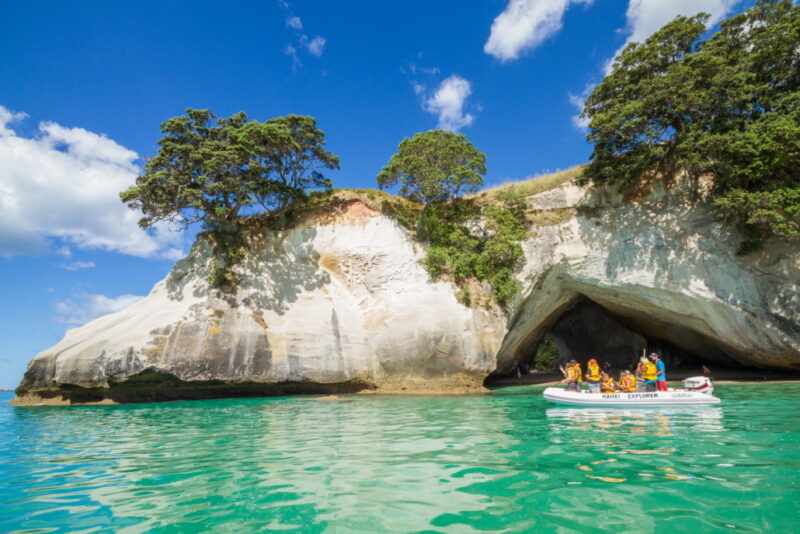 Cathedral Cove Boat Tour with Hahei Explorer